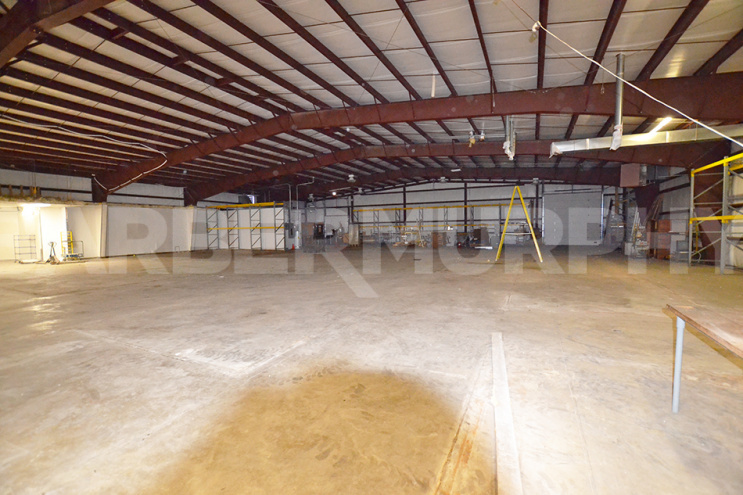 Interior warehouse for 205A East Harnett St. Mascoutah, IL 62258
