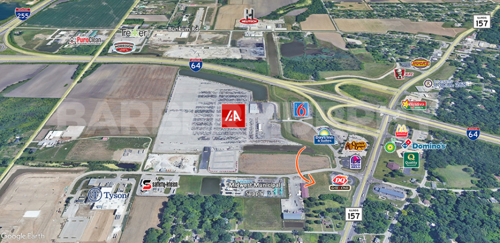 Expanded aerial image for N 89th St Caseyville, IL 62232