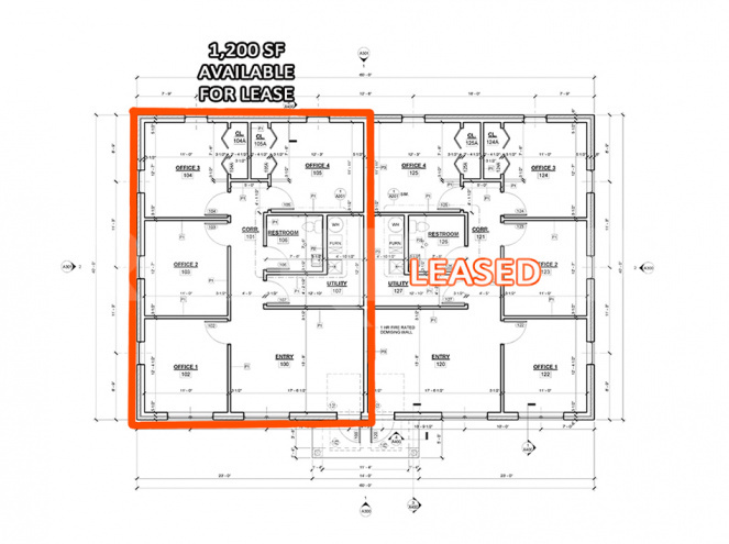 Building 1 Floor Plan