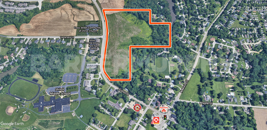 Site Map of Proposed Multi Family Development Site