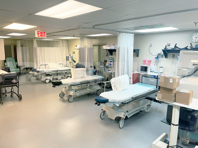 Interior patient area 12 Professional Park Dr. Maryville, IL 62062