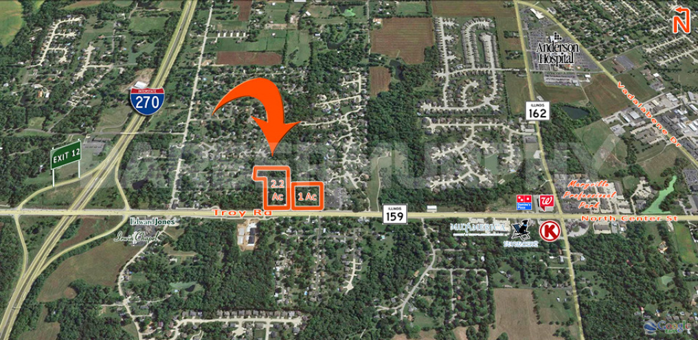 2.2 Acre Commercial Development Site with adjoining 1 Acre site for sale 