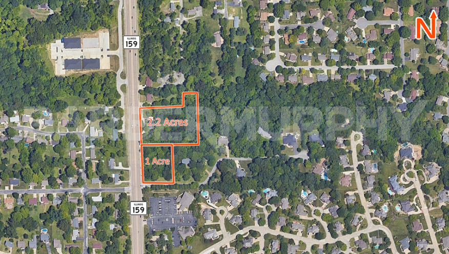 2.2 Acre Commercial Development Site with adjoining 1 Acre site for sale 