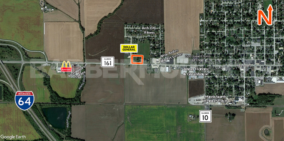 expanded aerial image for 540 W Hanover St. New Baden, IL 62265