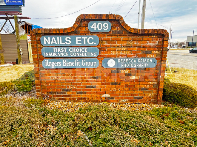 exterior signage for 409 Beltline Rd. Collinsville, IL 62234