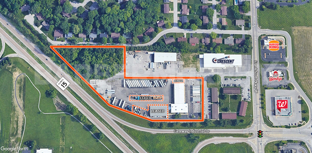 main aerial image for 5920 Gateway Industrial Dr.  Belleville, IL 62223