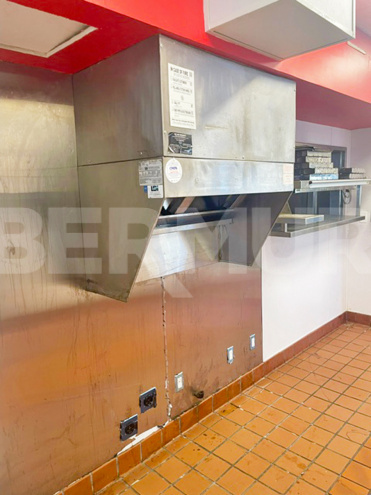 Interior cooking hood close angle image for property 4320 W Main St Belleville, IL 62226