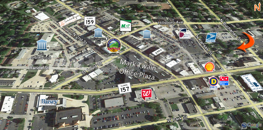 expanded aerial image for 115 N Buchanan St. Edwardsville, IL 62025