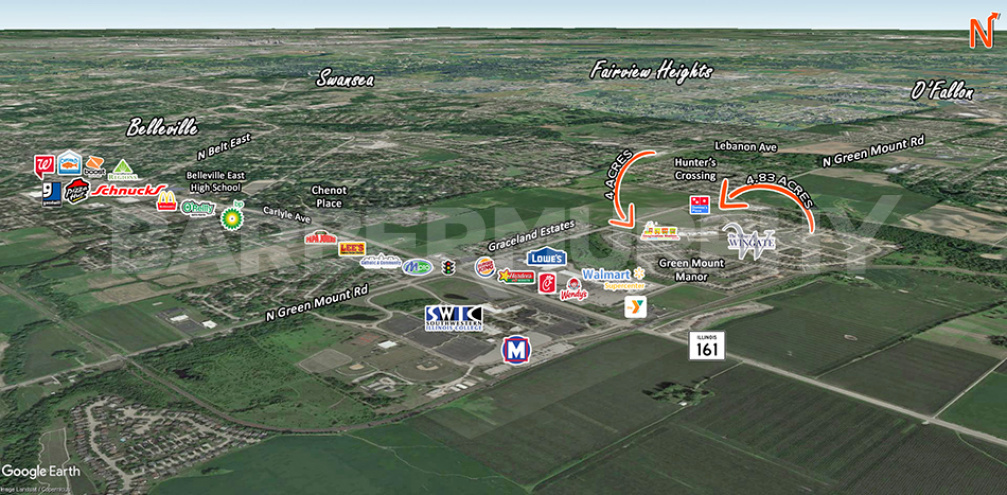 North Green Mount Rd, Shiloh, Illinois 62221, St. Clair County, Land For Sale, North Green Mount, wingate, villages at wingate