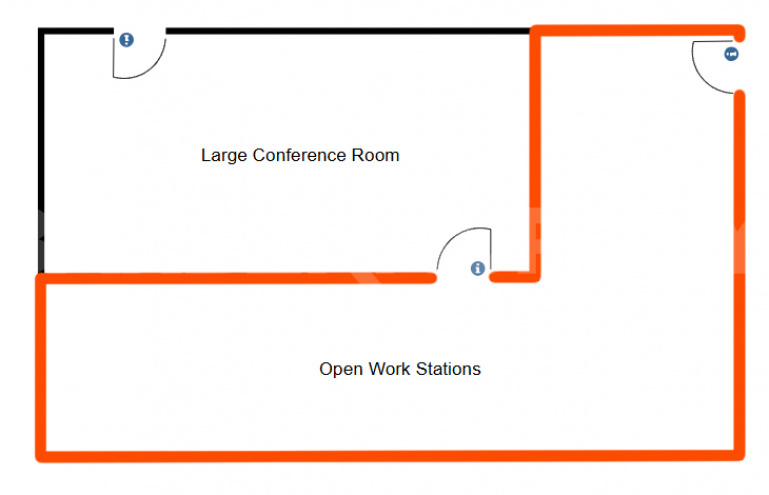 Suite 201 B Floor Plan