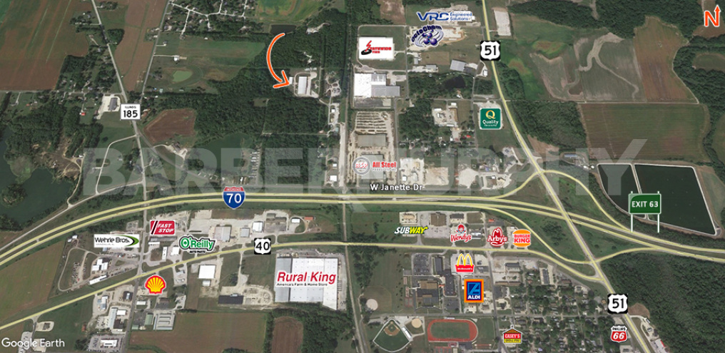 2021 Illini Ave, Vandalia, Illinois 62471<br> Fayette County, ,Industrial,For Sale,Illini