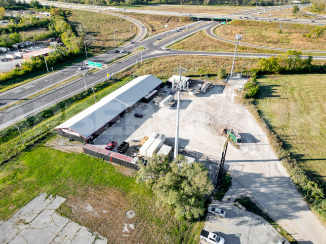 Aerial of 3240 W Chain of Rocks Rd, Granite City, IL 62040