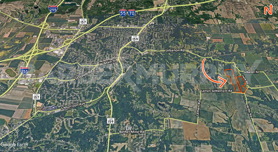 Lemen Settlement & Witte Rd & Heck Rd, Collinsville, Illinois 62234<br> St. Clair County, ,Land,For Sale,Lemen Settlement & Witte Rd & Heck Rd