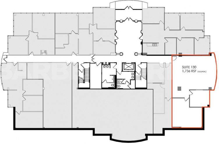 Suite 130 Floor Plan