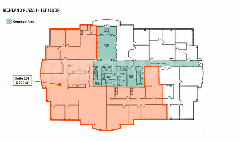 Suite 105 - Floorplan