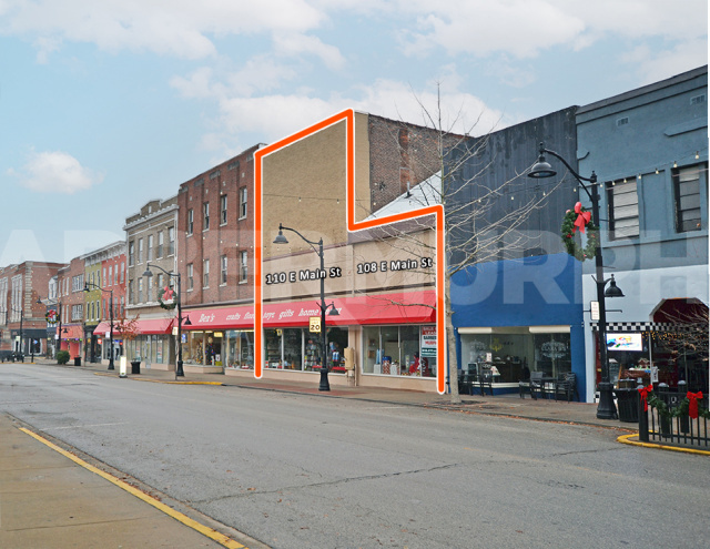 Exterior Image of Retail Building for Sale in Downtown Belleville