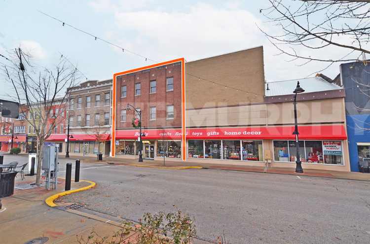 Exterior Image of Retail Building for Sale in Downtown Belleville