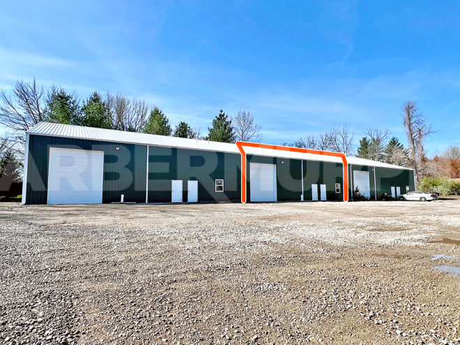 Exterior of Warehouse showing available space