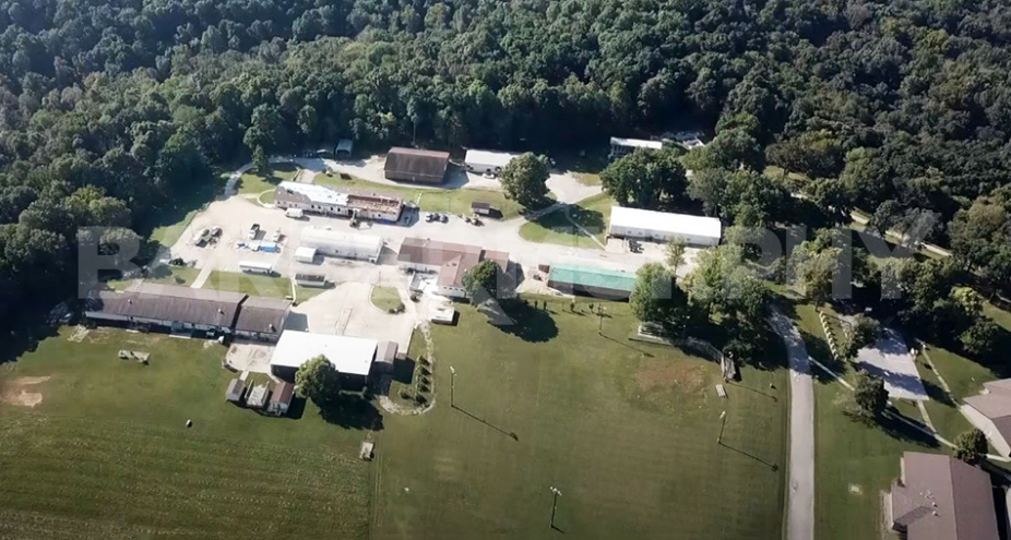 Ariel view of Vocational Buildings