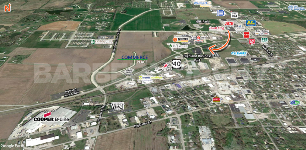 Area Image for 115 Executive Dr., Highland, Illinois