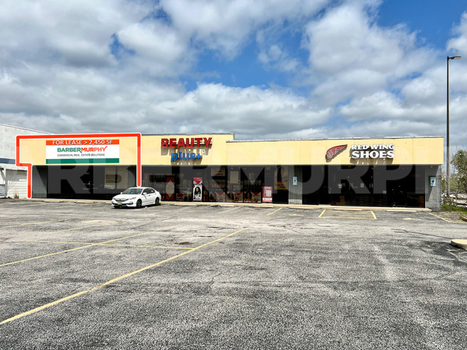 Exterior of center showing available space