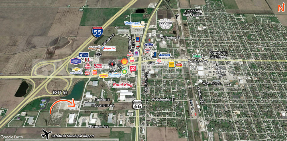 725 Industrial Dr, Litchfield, Illinois 62056<br> Montgomery County, ,Industrial,For Sale,Industrial