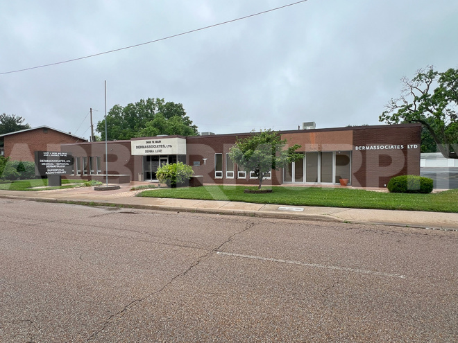Exterior of medical building