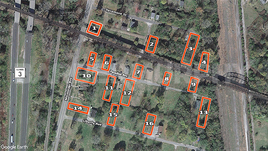 2401 Mississippi Ave, East St. Louis, Illinois 62201<br> St. Clair County, ,Land,For Sale,Mississippi