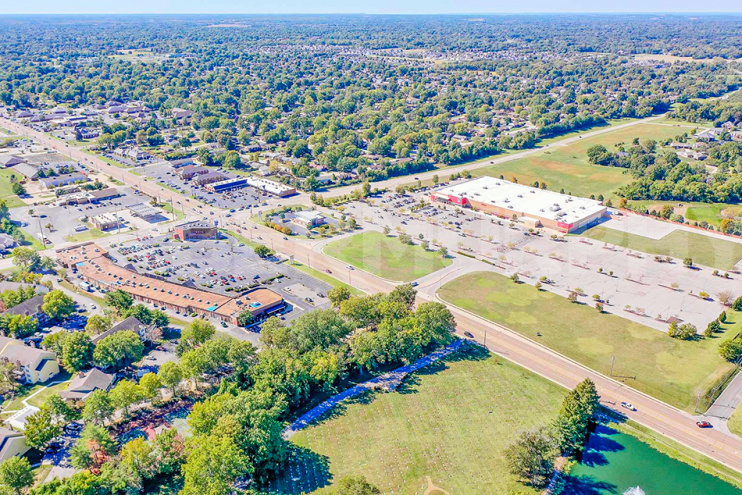 Aerial Showing 4 Corners