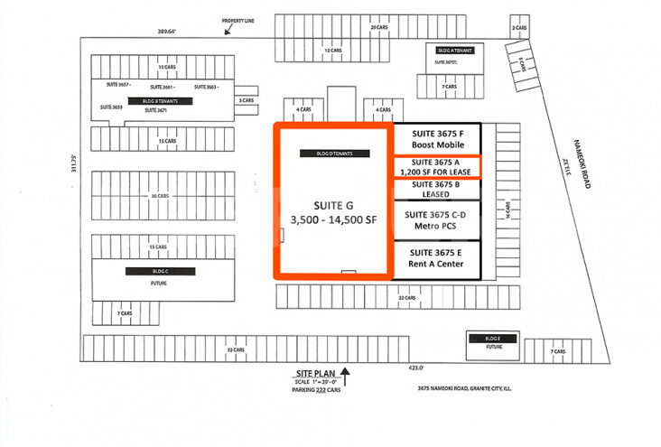 3675 Nameoki Rd, Granite City, Illinois 62040<br> Madison County, ,Investment,For Sale,Nameoki Plaza,Nameoki