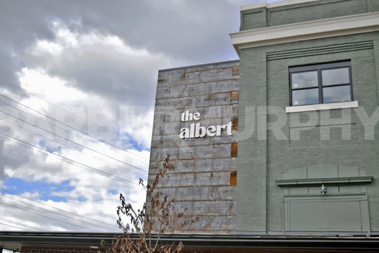 The Albert Signage