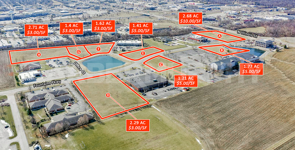 Aerial Lot Outlines