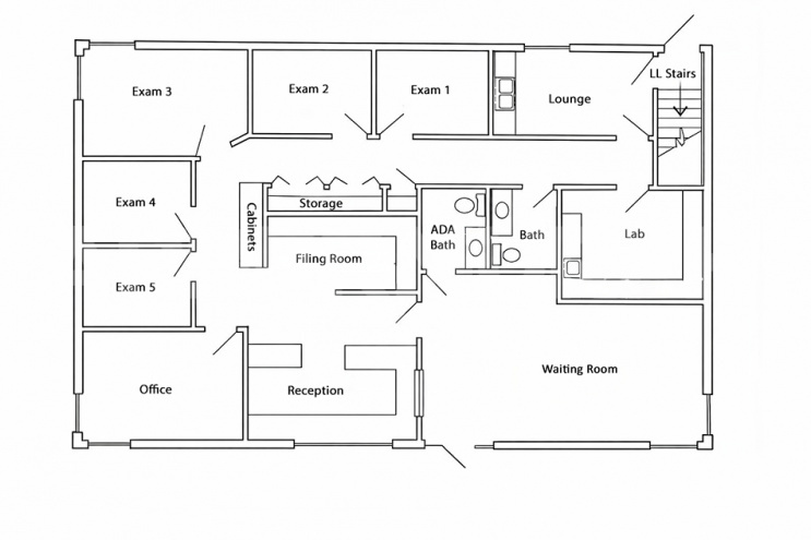 Main Level Floorplan