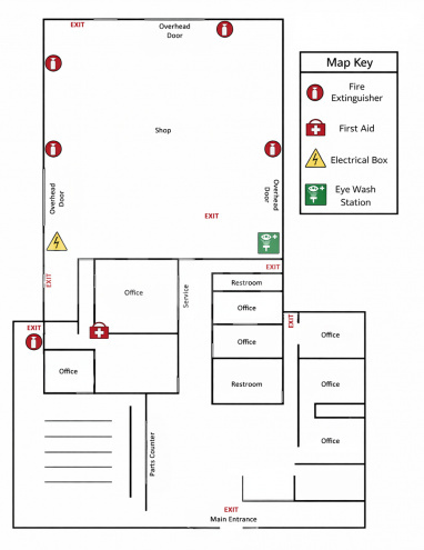 Building 1 - Floorplan