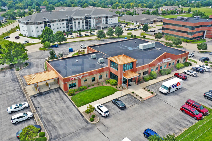 Front of Bui;lding Aerial