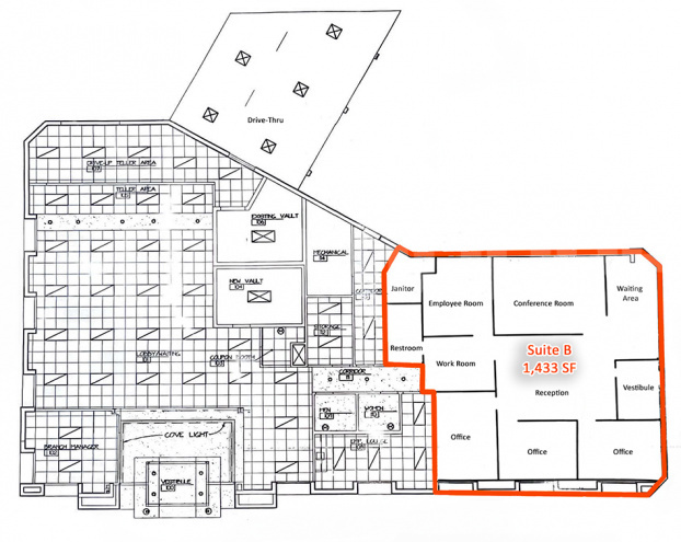 Suite B - Floorplan