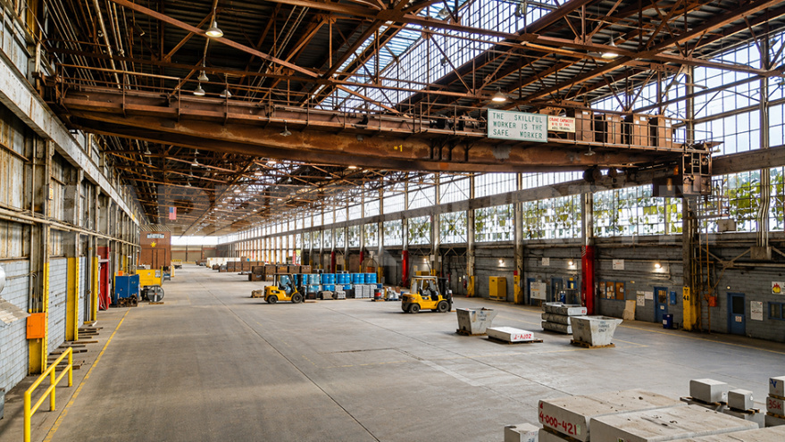 Interior warehouse