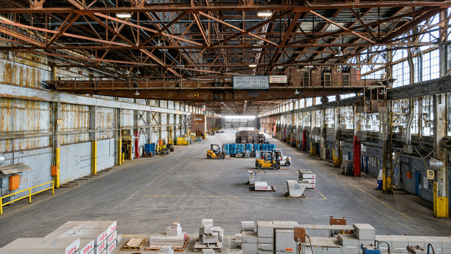 Interior warehouse