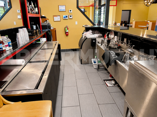Behind Bar