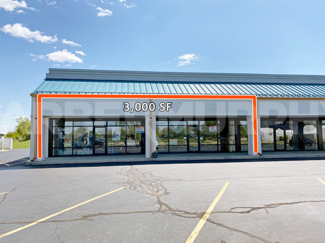 Exterior Image showing suite 4 space available for lease