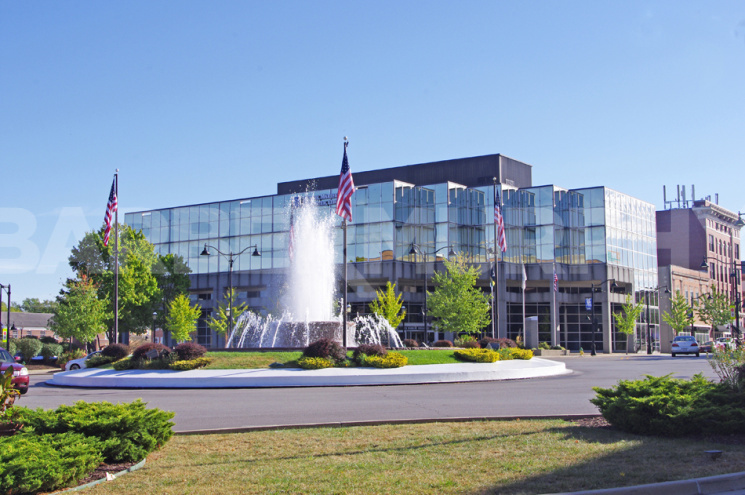 Exterior Image of Class A Office Building with Space for Lease in Downtown Belleville, IL
