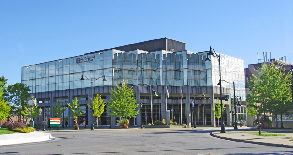 Exterior Image of Class A Office Building with Space for Lease in Downtown Belleville, IL