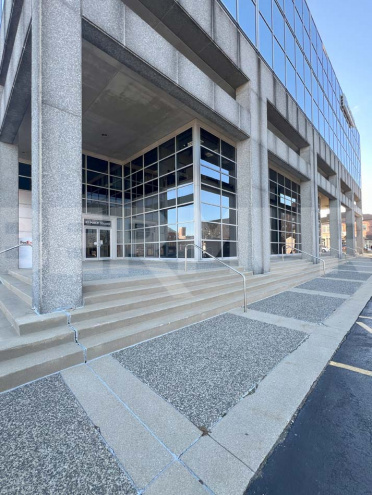 Exterior Image of Class A Office Building with Space for Lease in Downtown Belleville, IL