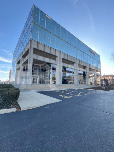 Exterior Image of Class A Office Building with Space for Lease in Downtown Belleville, IL