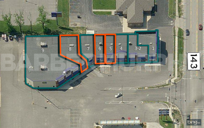 Close Aerial Spaces Outline