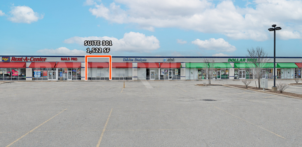 Exterior of available space