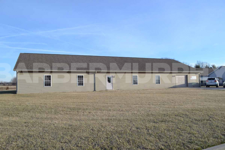 Exterior Image of 10 Commerce Drive, 2 building portfolio  of 12.8K SF Office/Warehouse at 6 and 10 Commerce Drive, Freeburg, IL.