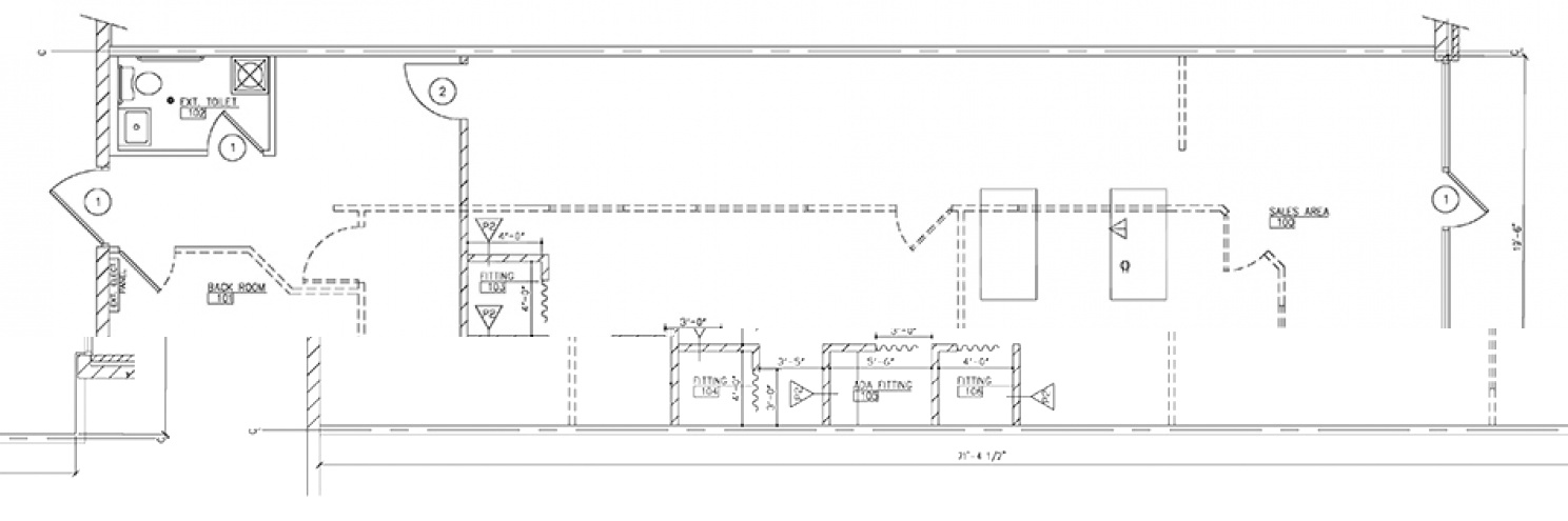 Floor Plan for Suite 6 at University Pointe I 