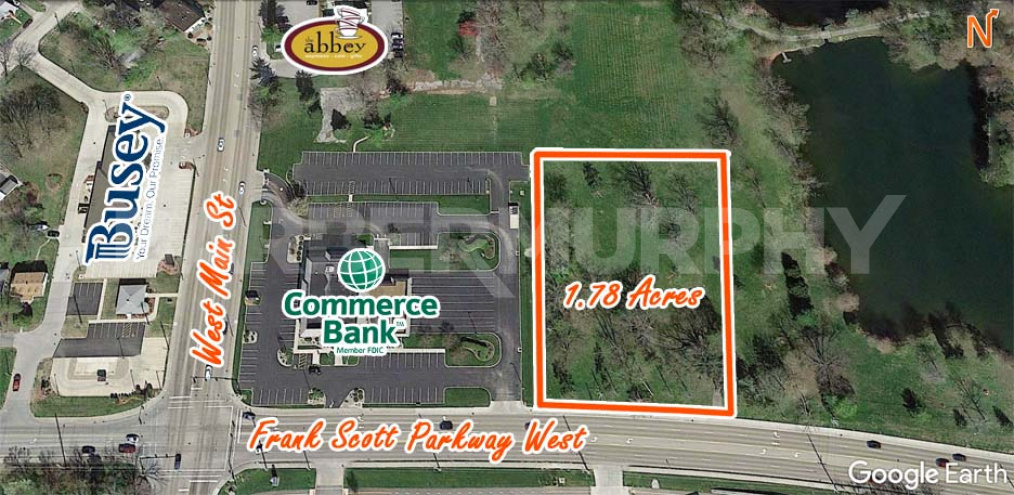 Site Map for1941 Frank Scott Pkwy West, Belleville, IL 62223, Land for Sale
