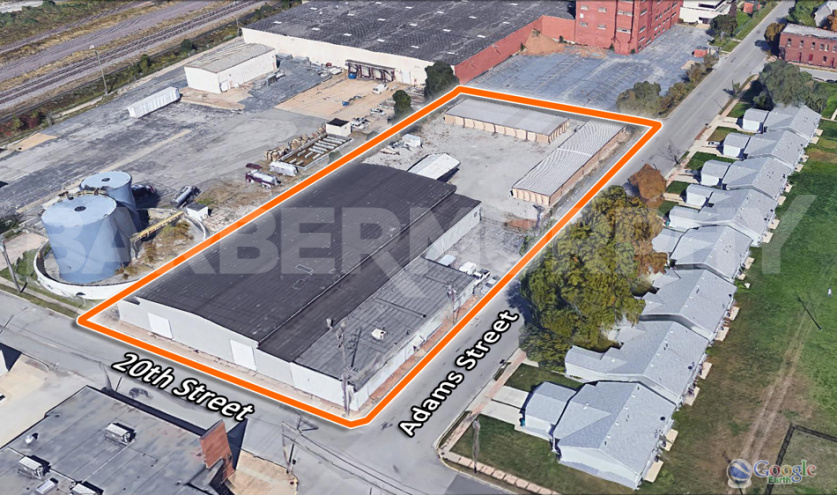 Aerial View of Complex for 2001 Adams Street, Granite City - Warehouse Storage Facility